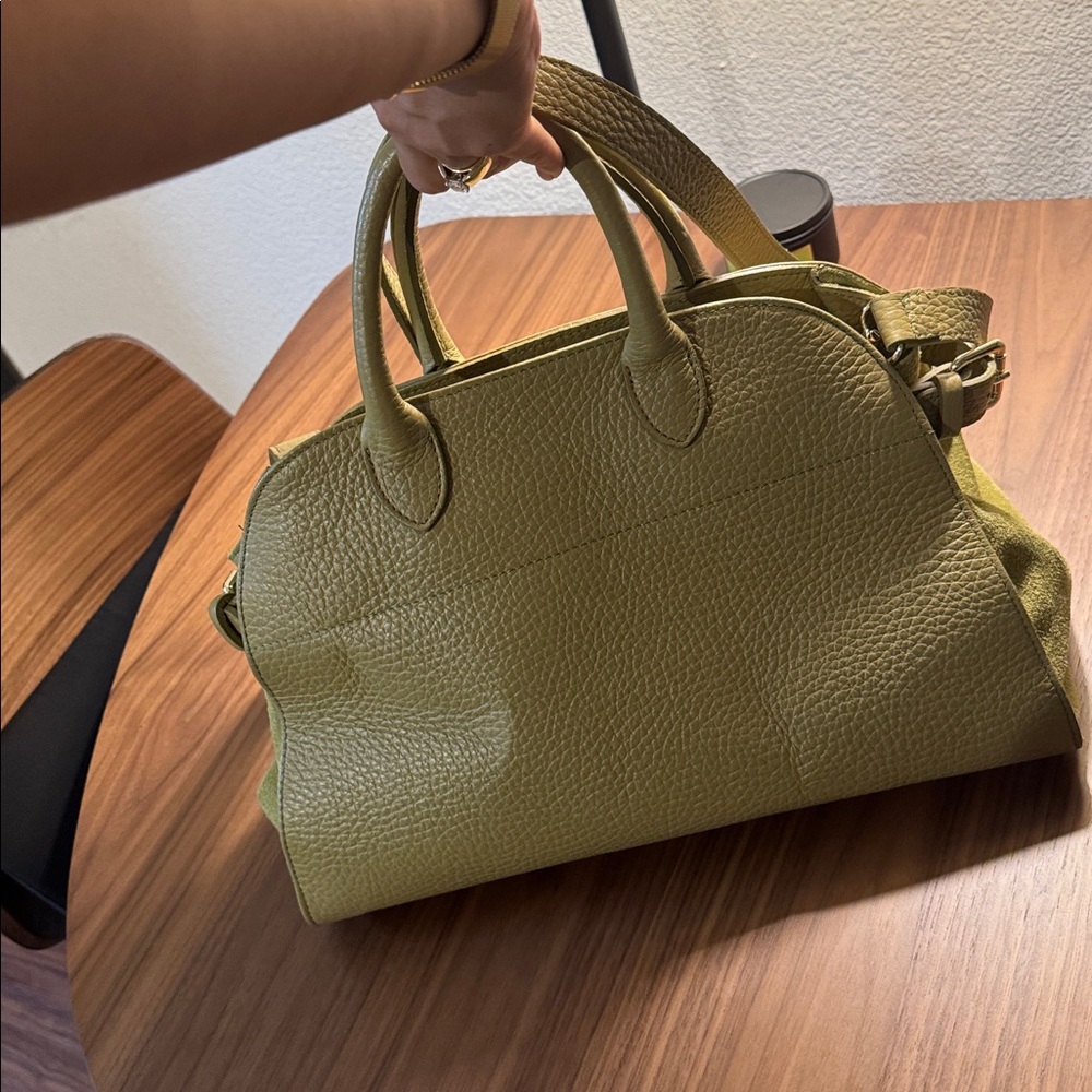 Italian Olive Green Handbag